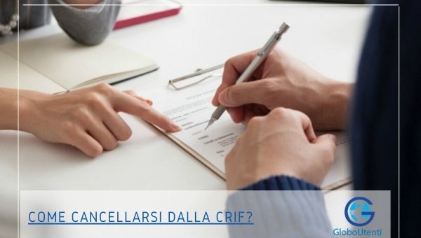 Come cancellarsi dalla crif?