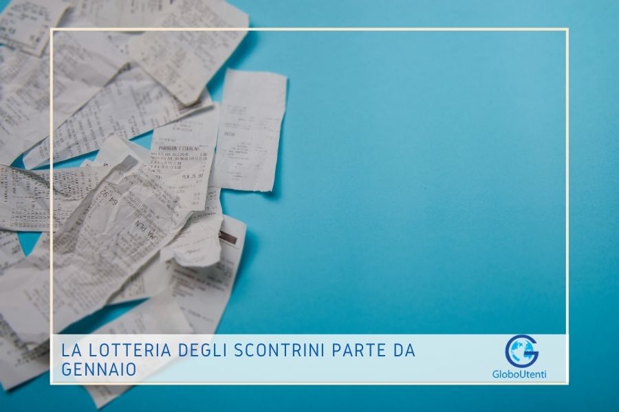 La lotteria degli scontrini parte da gennaio