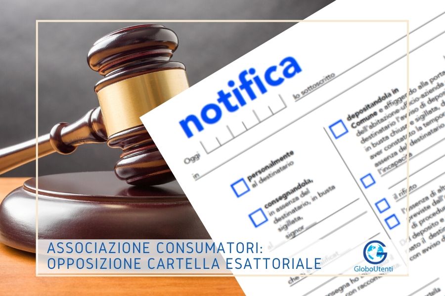 Associazione consumatori: opposizione cartella esattoriale